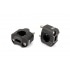 Handlebar Clamps / Brackets d.28.6mm black Handlebar Clamps / Brackets d.28.6mm black