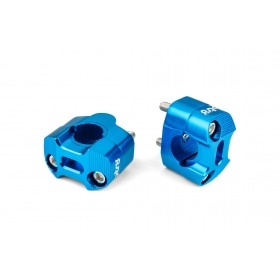 Handlebar Clamps 22 - 28mm blue