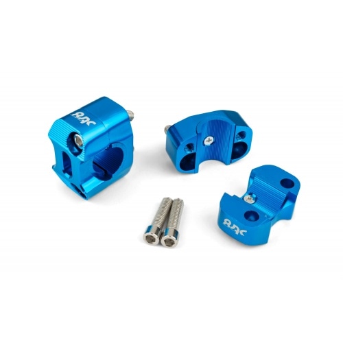 Handlebar Clamps 22 - 28mm blue Handlebar Clamps 22 - 28mm blue