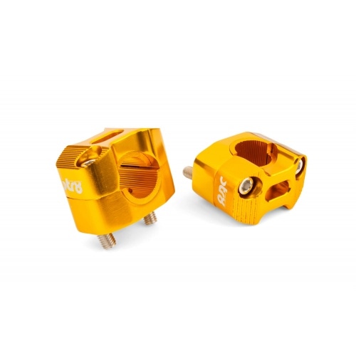 Handlebar Clamps 22 - 28mm gold Handlebar Clamps 22 - 28mm gold