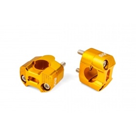Handlebar Clamps 22 - 28mm gold