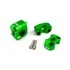 Handlebar Clamps 22 - 28mm green Handlebar Clamps 22 - 28mm green