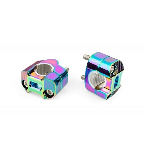Handlebar Clamps 22 - 28mm Neochrome Handlebar Clamps 22 - 28mm Neochrome