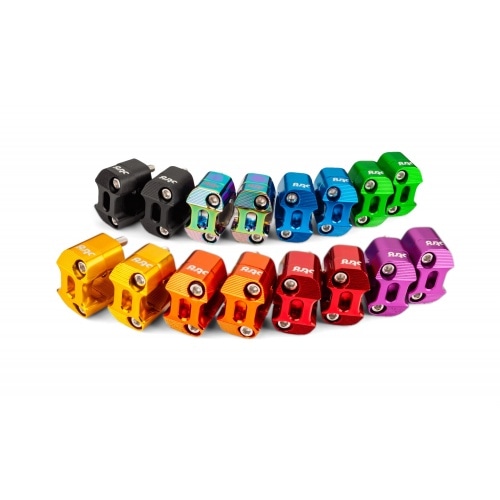 Handlebar Clamps 22 - 28mm Neochrome Handlebar Clamps 22 - 28mm Neochrome