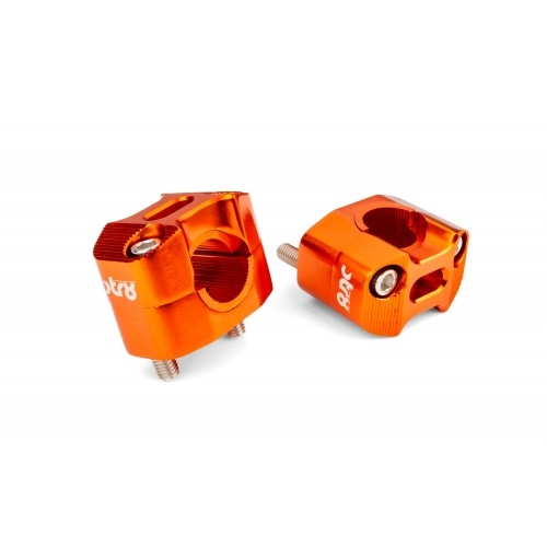 Handlebar Clamps 22 - 28mm orange Handlebar Clamps 22 - 28mm orange