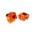 Handlebar Clamps 22 - 28mm orange Handlebar Clamps 22 - 28mm orange