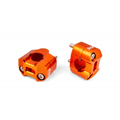 Handlebar Clamps 22 - 28mm orange Handlebar Clamps 22 - 28mm orange
