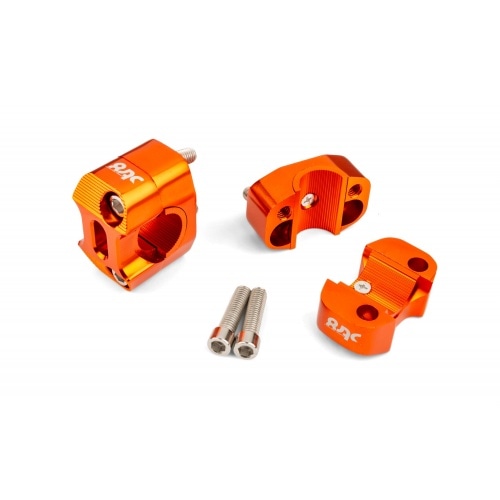 Handlebar Clamps 22 - 28mm orange Handlebar Clamps 22 - 28mm orange