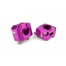 Handlebar Clamps 22 - 28mm purple