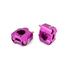 Handlebar Clamps 22 - 28mm purple