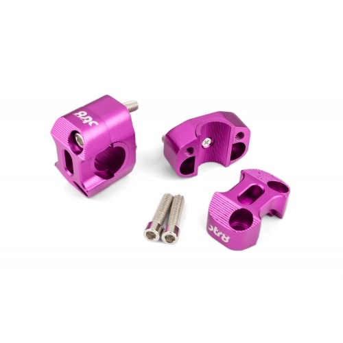 Handlebar Clamps 22 - 28mm purple Handlebar Clamps 22 - 28mm purple