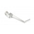 Kickstart Lever Derbi aluminium Silver Kickstart Lever Derbi aluminium Silver