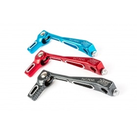 Рычаг переключения передач складной Lighty Alu red Derbi