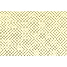 STR8 Racing Grille Mesh fine (30x30cm) gold