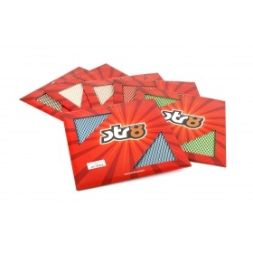 Sacīkšu režģa siets STR8 vidējs (30x30cm), zaļš