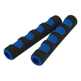 Brake Lever Foam Sleeves STR8 universal black / blue