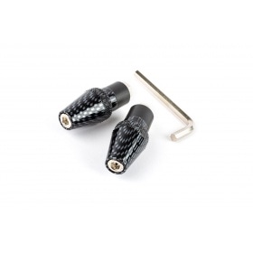 Stūres galiņi pretvibrācijas konusa formas karbonizēti