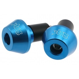 Handlebar Ends STR8 SHORTY blue