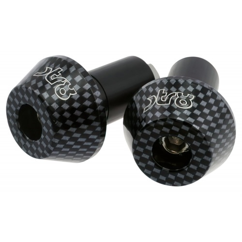 Handlebar Ends STR8 SHORTY carbon look Handlebar Ends STR8 SHORTY carbon look