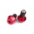 Handlebar Ends STR8 SHORTY red Handlebar Ends STR8 SHORTY red