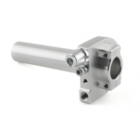 Рукоятка дроссельной заслонки анодированная серебристая