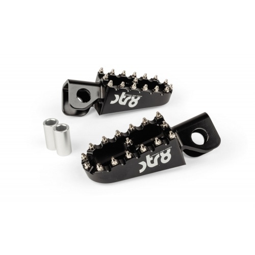 Footpegs Derbi STR8 CNC Black (Set) Footpegs Derbi STR8 CNC Black (Set)