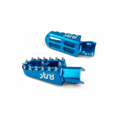 Footpegs Derbi STR8 CNC Blue (Set) Footpegs Derbi STR8 CNC Blue (Set)