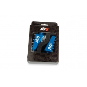 Footpegs Derbi STR8 CNC Blue (Set)