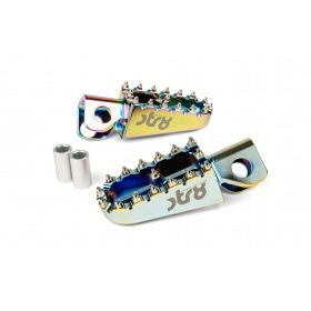 Footpegs Derbi STR8 CNC Neochrome (set)