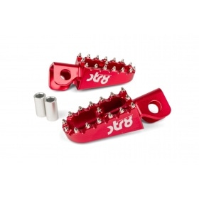Footpegs Derbi STR8 CNC Red (Set)