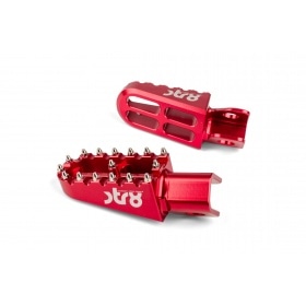 Footpegs Derbi STR8 CNC Red (Set)