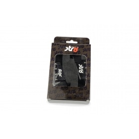 Passenger Footpegs Derbi STR8 CNC Black (Set)