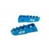 Passenger Footpegs Derbi STR8 CNC Blue (Set) Passenger Footpegs Derbi STR8 CNC Blue (Set)