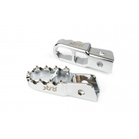 Passenger Footpegs Derbi STR8 CNC Grooves (set)