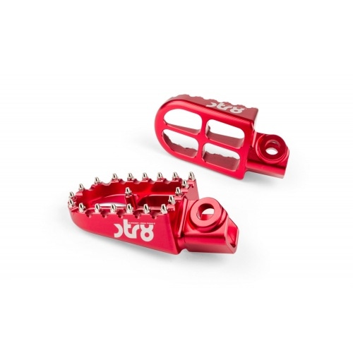 Footpegs Rieju MRT STR8 CNC Red (Set) Footpegs Rieju MRT STR8 CNC Red (Set)