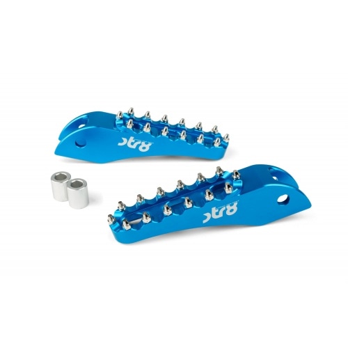 Passenger Footpegs Rieju MRT STR8 CNC Blue (Set) Passenger Footpegs Rieju MRT STR8 CNC Blue (Set)