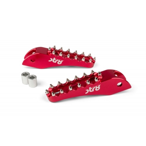 Passenger Footpegs Rieju MRT STR8 CNC Red (Set) Passenger Footpegs Rieju MRT STR8 CNC Red (Set)