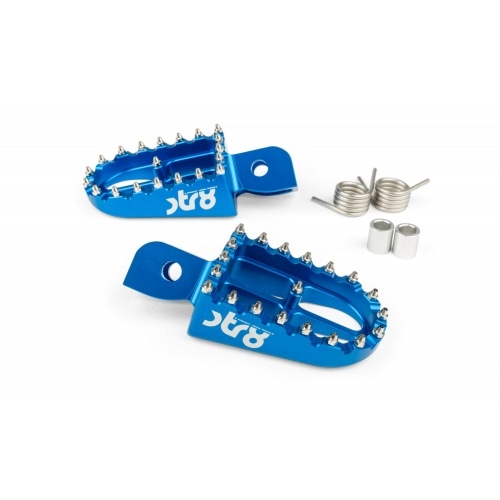 Footpegs Beta RR 50 STR8 CNC Blue (Set) Footpegs Beta RR 50 STR8 CNC Blue (Set)