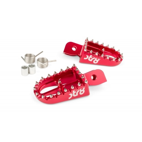 Footpegs Beta RR 50 STR8 CNC Red (Set) Footpegs Beta RR 50 STR8 CNC Red (Set)