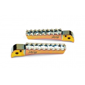 Passenger Footpegs STR8 Beta RR 50 before 2021 CNC Neochrome