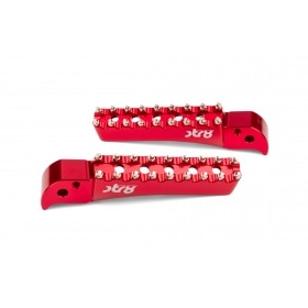 Passenger Footpegs STR8 Beta RR 50 before 2021 CNC Red