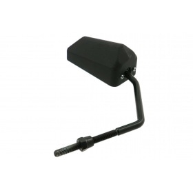 Spogulis F1 labajā / kreisajā pusē STR8 M8 vītne (ar kreisās puses vītnes adapteri), matēts melns