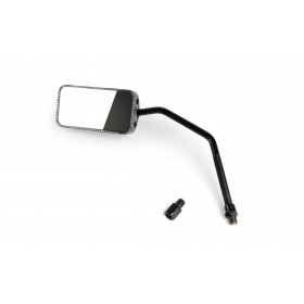 Spogulis F1 kreisā / labā labā vītne D.10mm matēts arbon