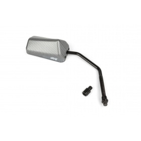 Spogulis F1 kreisā / labā labā vītne D.10mm matēts arbon