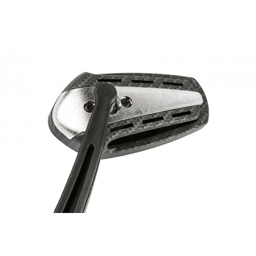 Spogulis Formula kreisajā pusē d=8mm matēts ogleklis / hroms Spogulis Formula kreisajā pusē d=8mm matēts ogleklis / hroms