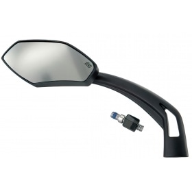 Spogulis STR8 CNC II kreisais, melns