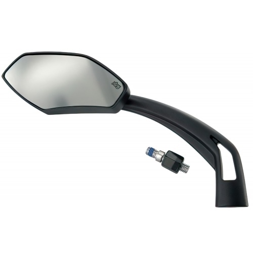 Spogulis STR8 CNC II kreisais, melns Spogulis STR8 CNC II kreisais, melns