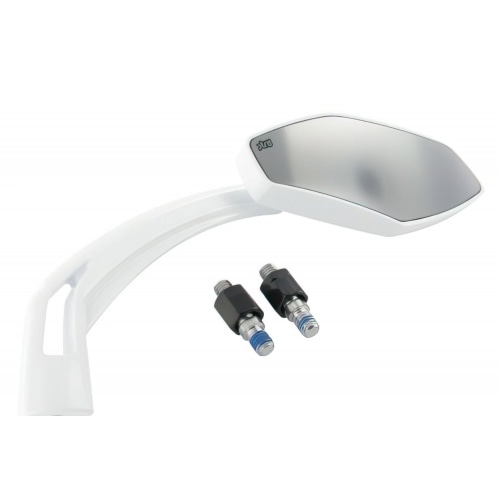 STR8 Mirror "CNC II" right, white STR8 Mirror "CNC II" right, white