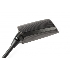 Spogulis kreisais matēts melns Groove D.8mm