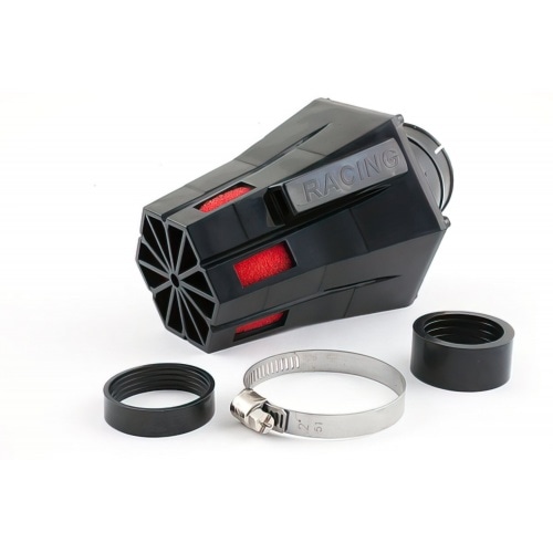 Gaisa filtrs STR8 d.28-35 EVO 30° leņķis melns / sarkans putas Gaisa filtrs STR8 d.28-35 EVO 30° leņķis melns / sarkans putas